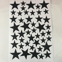 Load image into Gallery viewer, New 45/24pcs Cartoon Starry Wall Stickers For Kids Rooms Home Decor Little Stars Wall Decals Baby Nursery DIY Vinyl Art Mural