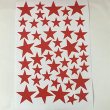 Load image into Gallery viewer, New 45/24pcs Cartoon Starry Wall Stickers For Kids Rooms Home Decor Little Stars Wall Decals Baby Nursery DIY Vinyl Art Mural
