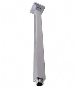 Cavallo Brushed Nickel Square Ceiling Shower Arm 400mm