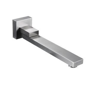 Cavallo Brushed Nickel Square Bath Spout