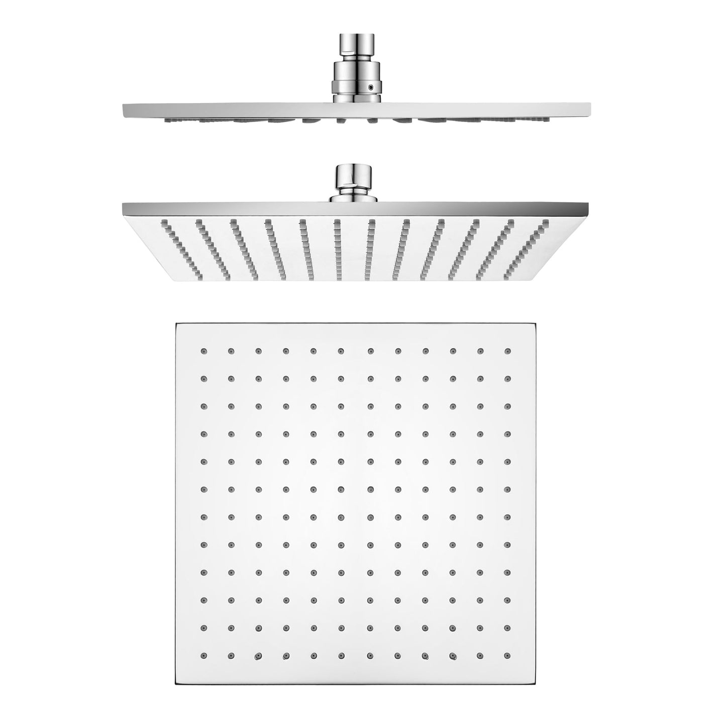Cavallo 10′′ Chrome Soild Brass Shower Head