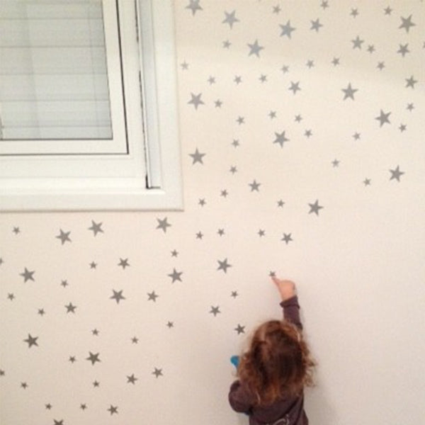 89pc/set Little Stars Wall Sticker For Kids Room Baby Nursery Bedroom Children Home Decorative Wall Decals Art Kids Wall Sticker