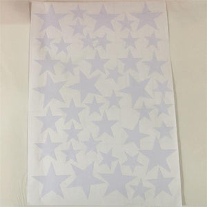 New 45/24pcs Cartoon Starry Wall Stickers For Kids Rooms Home Decor Little Stars Wall Decals Baby Nursery DIY Vinyl Art Mural