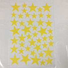 Load image into Gallery viewer, New 45/24pcs Cartoon Starry Wall Stickers For Kids Rooms Home Decor Little Stars Wall Decals Baby Nursery DIY Vinyl Art Mural
