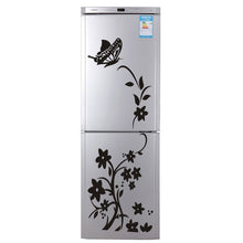 Load image into Gallery viewer, 12Pcs Double Layer Butterfly Art Wall Refrigerator Sticker Home Decor DIY Wedding Party Sticker Wall Butterflies Fridge Sticker
